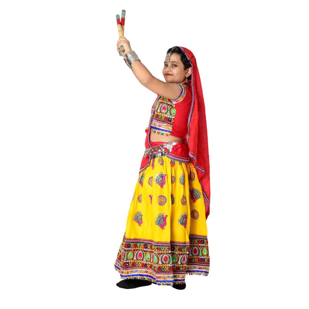 Garba Dance Chaniya Choli Fancy Dress Costume