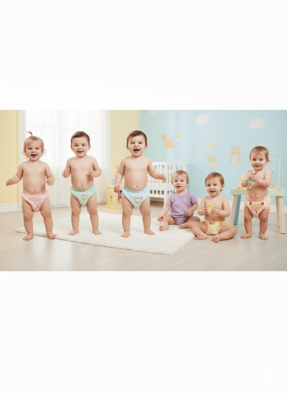 Baby Cotton Bloomers / Diaper Cover Pants JJ D.D4