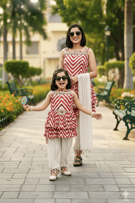 MULTI COLOUR TOP LEHNGA PAIR D.814YC B.GINI BABY