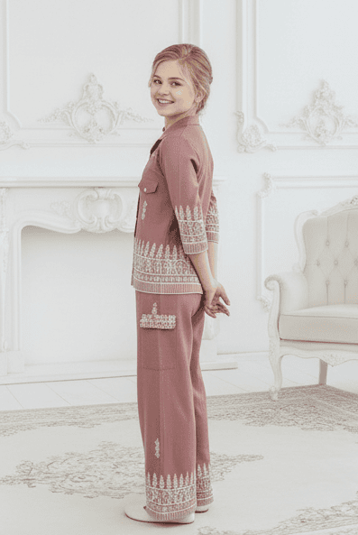 PEACH CO- SET D.BS296C  B.GINI BABY