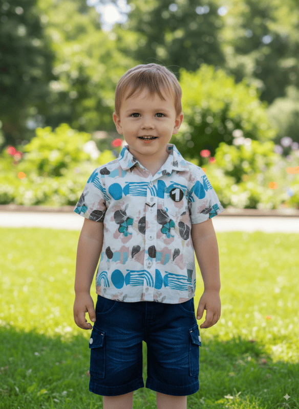 Boys' Stylish Summer 3-Piece Set D.3.0661 B.1870