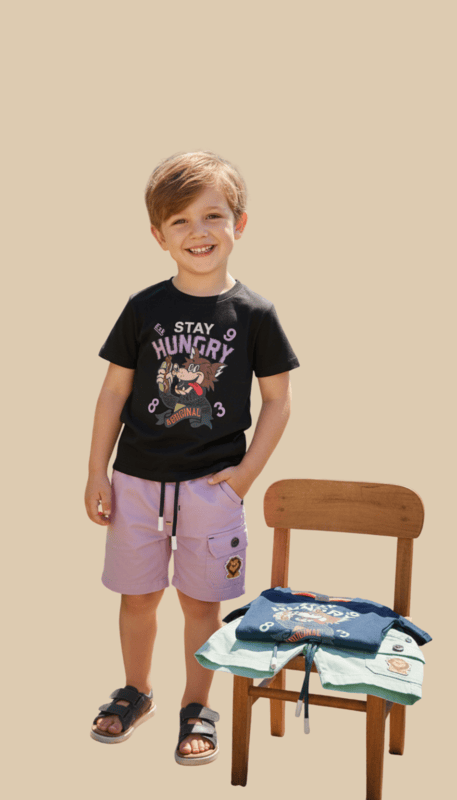 Kids T-Shirt & Shorts Set D.9.TM130 B.2897
