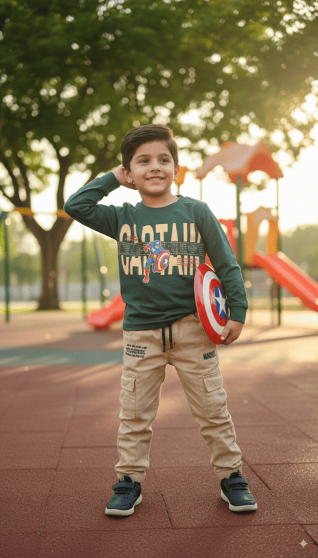 Captain America/Marvel Kids Wear D.2.U75025 B.2855