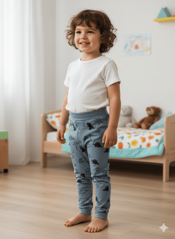 Kids Cotton Printed Pajama Pants mj D.28.6300