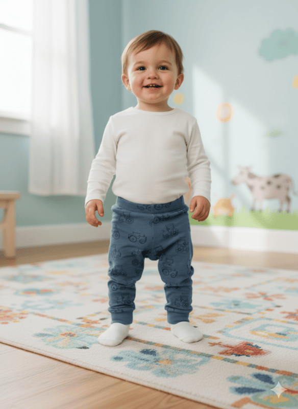 Kids Cotton Printed Pajama Pants mj D.28.6300