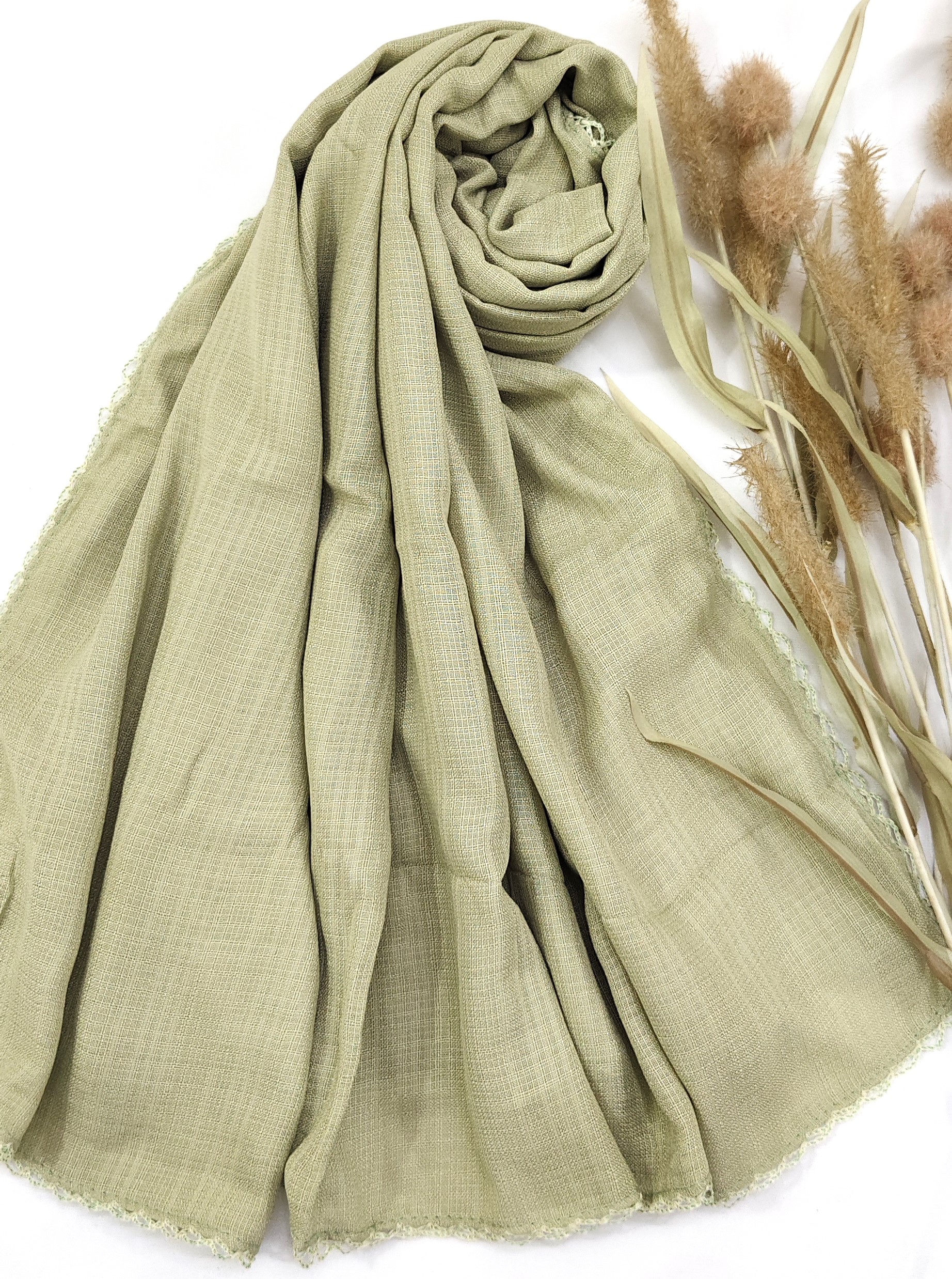 Gentleman Cotton Crochet Border