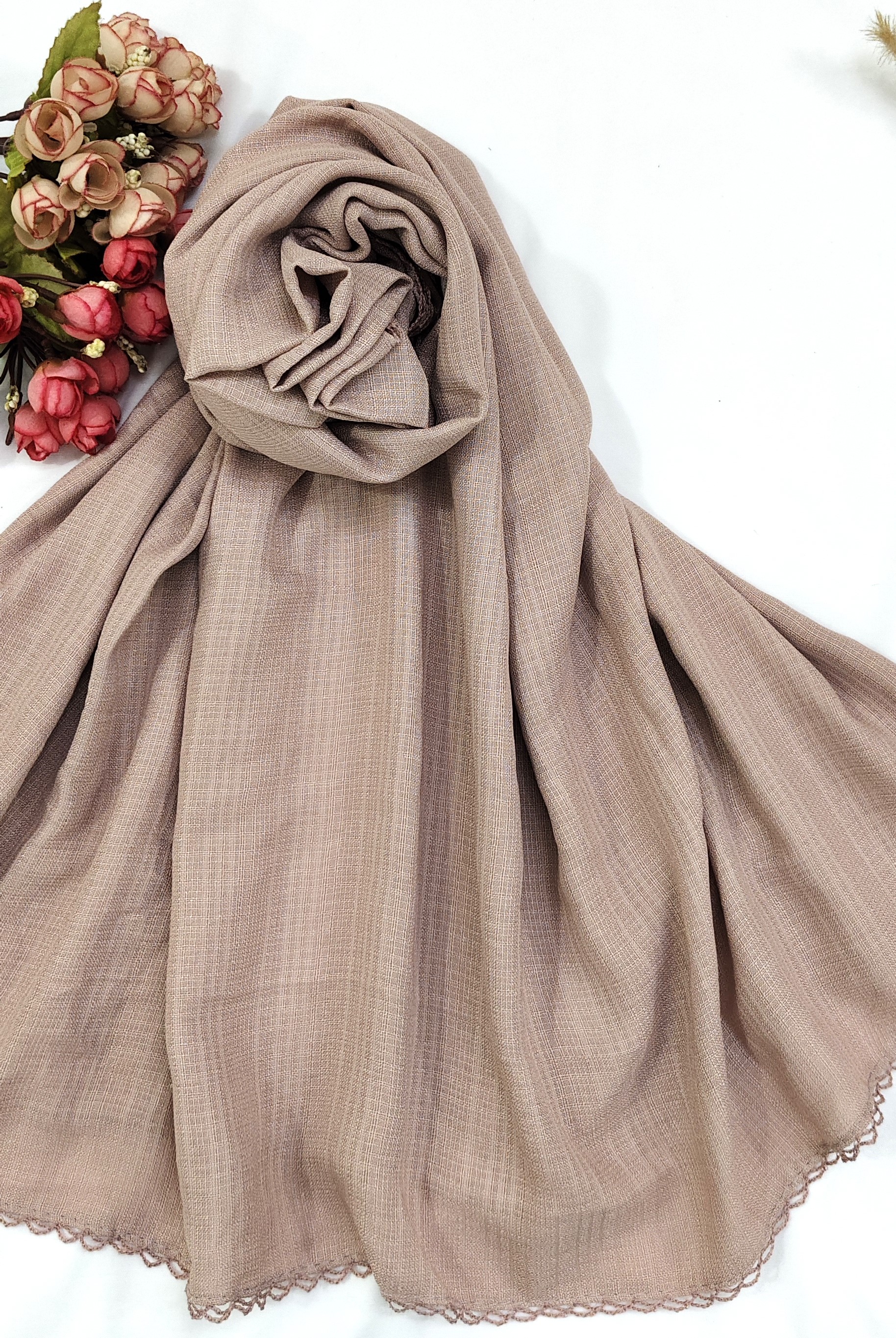 Gentleman Cotton Crochet Border