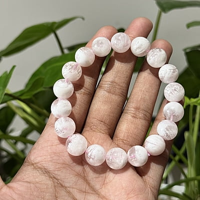 Pink Ghost Quartz Crystal