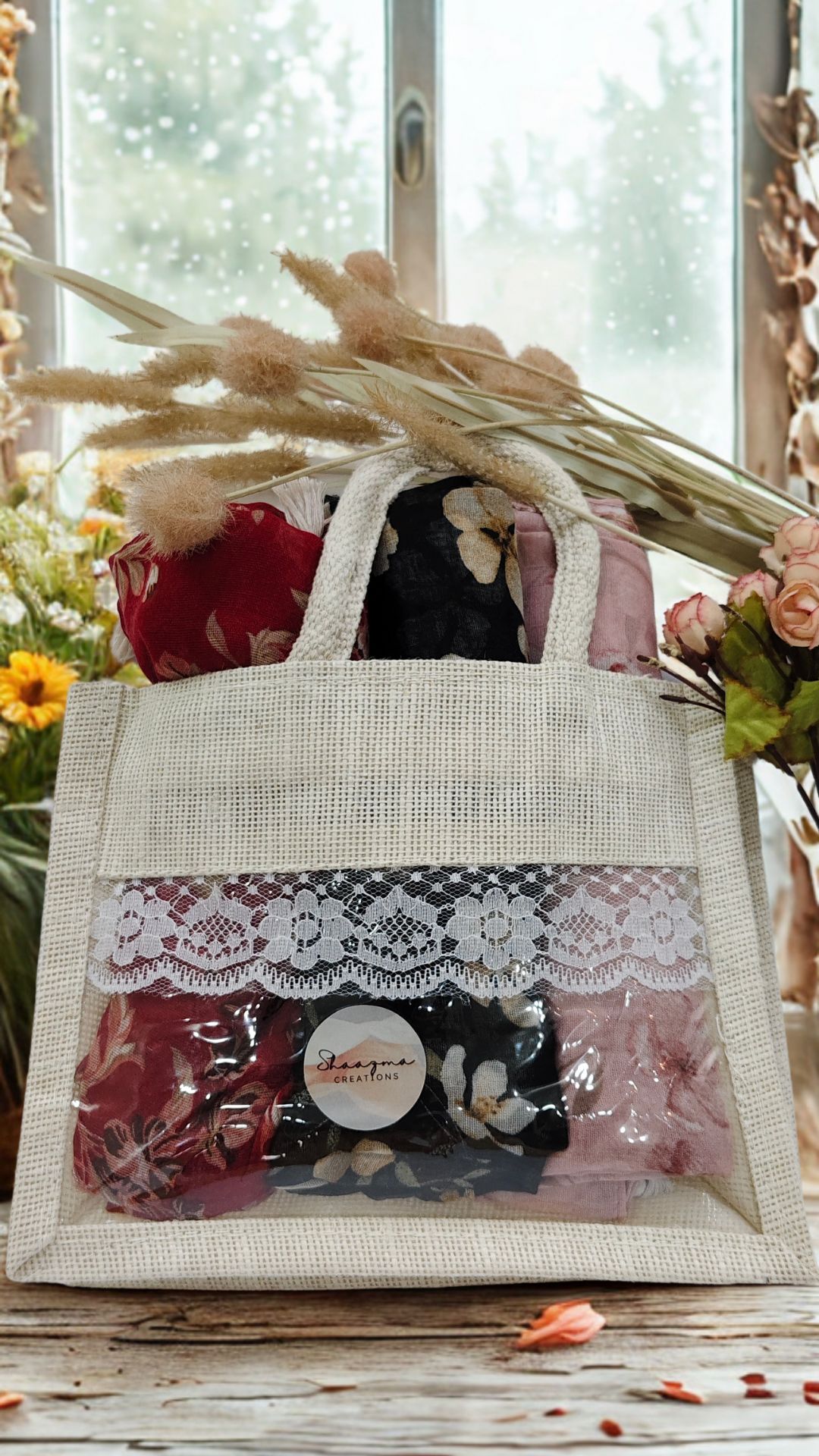 Customizable Prayer Dress & Hijab Gift Hamper