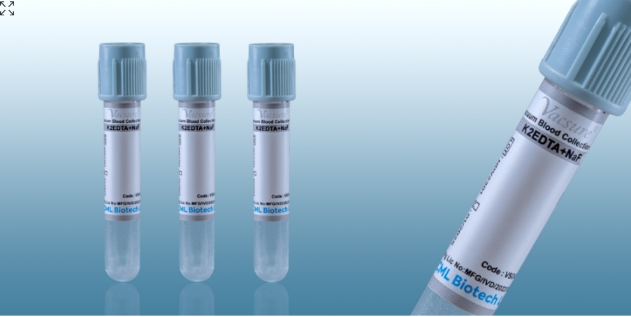 Vacsure Vacuum Blood Collection Tubes - Glucose (K2 NaF) Vacsure Vacuum Blood Collection Tubes - Glucose (K2 NaF)