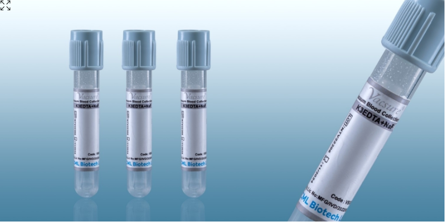 Vacsure Vacuum Blood Collection Tubes - Glucose (K3 NaF)
