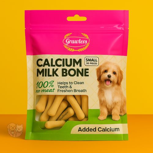 Gnawlers Calcium Milk Bone โ Small, 2 pcs Gnawlers Calcium Milk Bone โ Small, 2 pcs