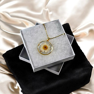 Daisy Pendant Round