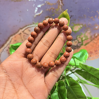 Brown GoldStone Crystal Bracelet