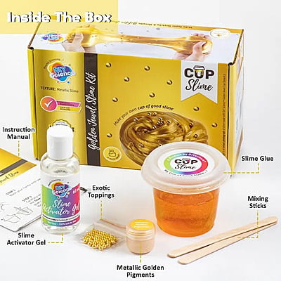 Golden jewel slime kit Golden jewel slime kit