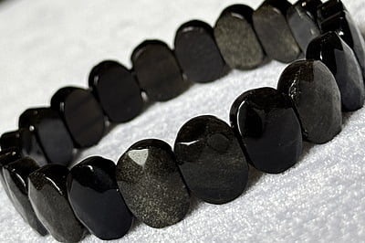 Gold sheen Obsidian Crystal Gold sheen Obsidian Crystal
