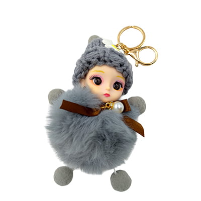 Grey Baby Doll Gifting Key Chains Grey Baby Doll Gifting Key Chains