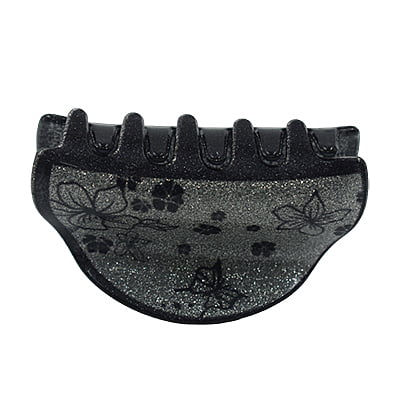 Hair Claw Clips - Flower Embellished Hair Claw Clips - Flower Embellished