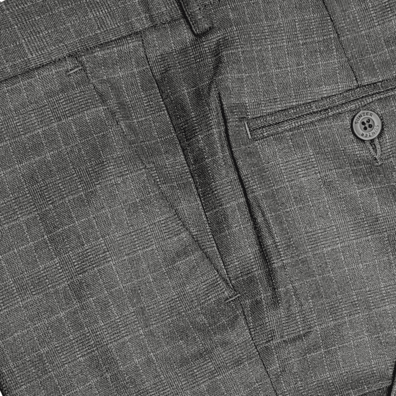 GRAY CHECKS PANT