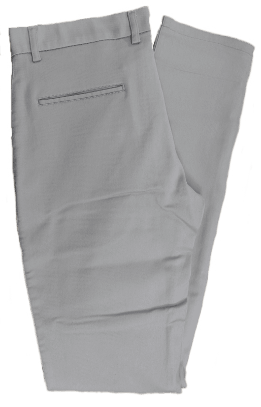 Gray Plain Pant