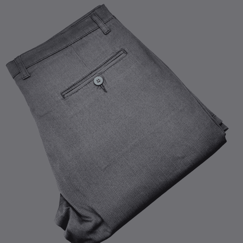 GRAY SELF DESIGN PANT