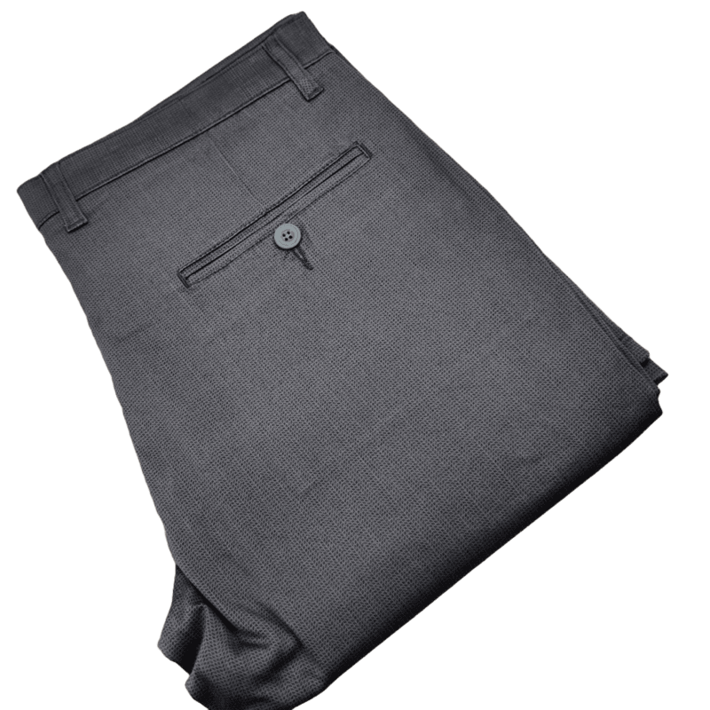 GRAY SELF DESIGN PANT