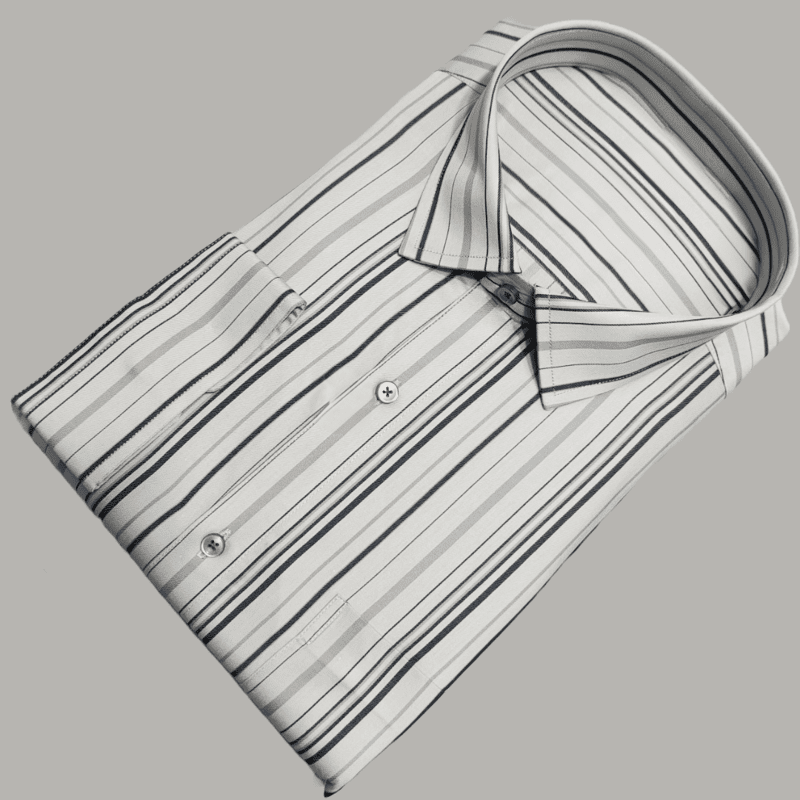 GRAY STRIPES SHIRT