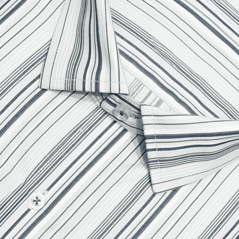 GREEN STRIPES SHIRT