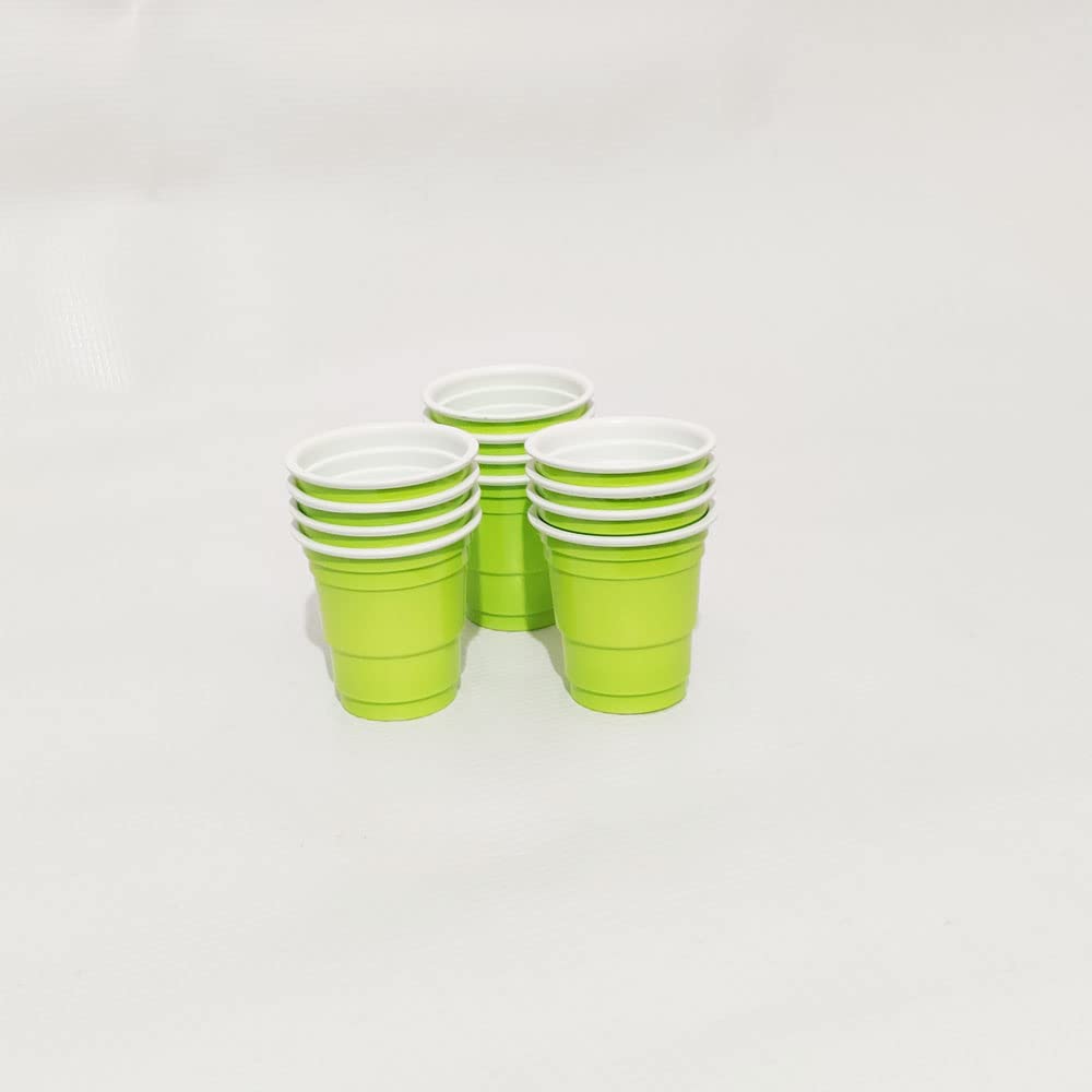 The Magic Balloon Store - Beer Pong Shot Glasses For Holi, Bachelor Cocktail New Year and Wedding Party Supplier - Liquid Capacity 60ml Pack of 30pcs