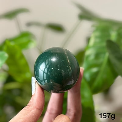 Green Jade Sphere Green Jade Sphere