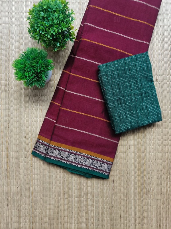 Nehalya - నేహాల్యా ( Pure Narayanpet Cotton Sarees )
