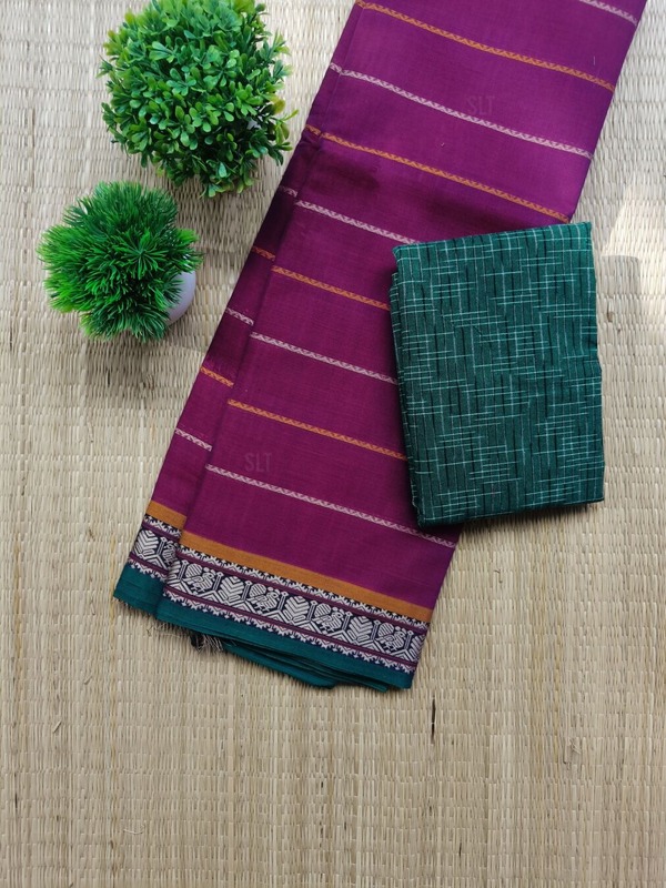 Pranutha - ప్రణుత ( Pure Narayanpet Cotton Sarees )