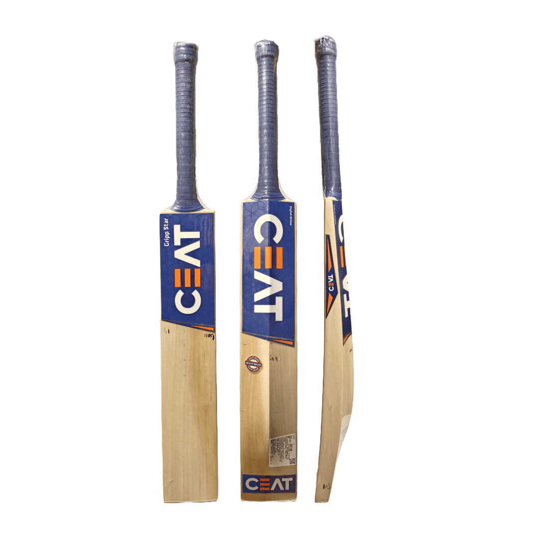 CEAT GRIPP STAR ENGLISH WILLOW CRICKET BAT