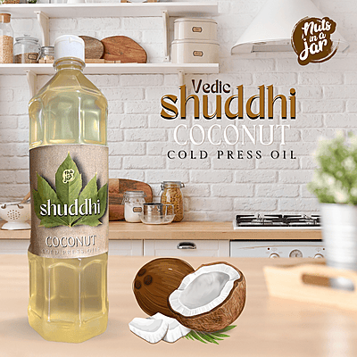 Vedic Shuddhi Coconut Cold Press Oils 1000ml
