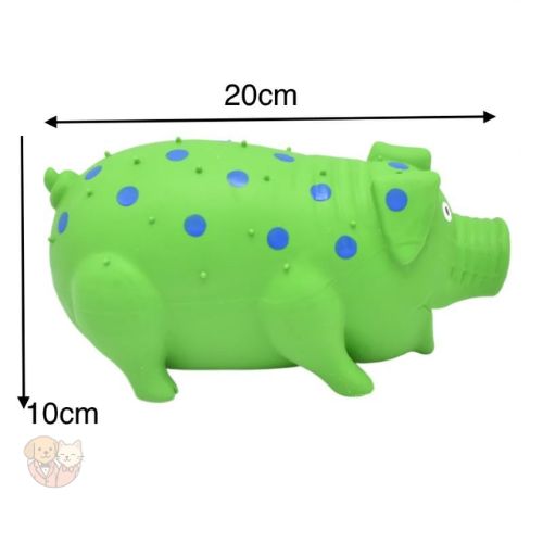 Grunting Pig Dog Toy โ Small Squeaky Toy That Oinks for Dogs of All Sizes Grunting Pig Dog Toy โ Small Squeaky Toy That Oinks for Dogs of All Sizes