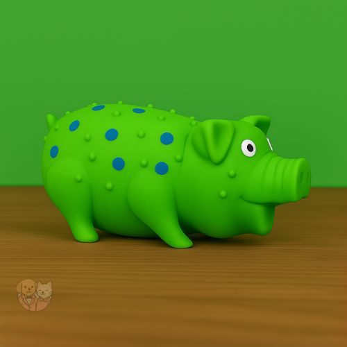 Grunting Pig Dog Toy โ Small Squeaky Toy That Oinks for Dogs of All Sizes Grunting Pig Dog Toy โ Small Squeaky Toy That Oinks for Dogs of All Sizes