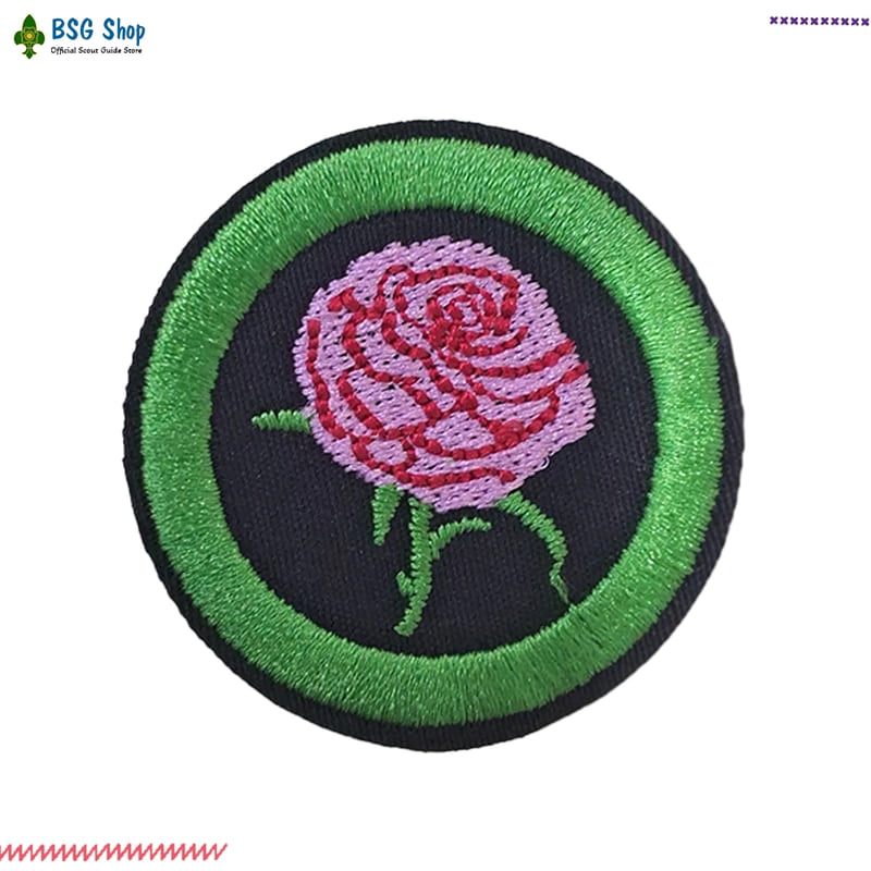 Guide Patrol Emblem Rose Guide Patrol Emblem Rose