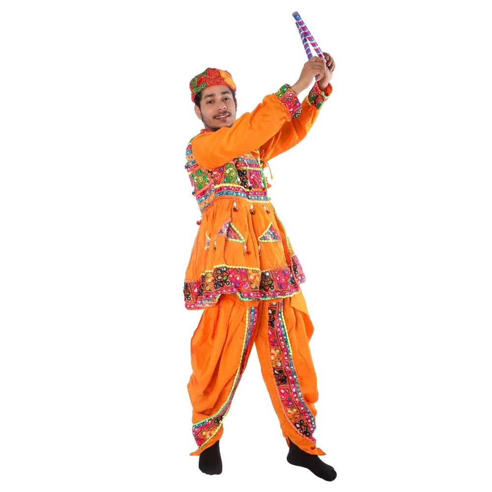 Gujarati Garba Dance Fancy Dress Costume Boys