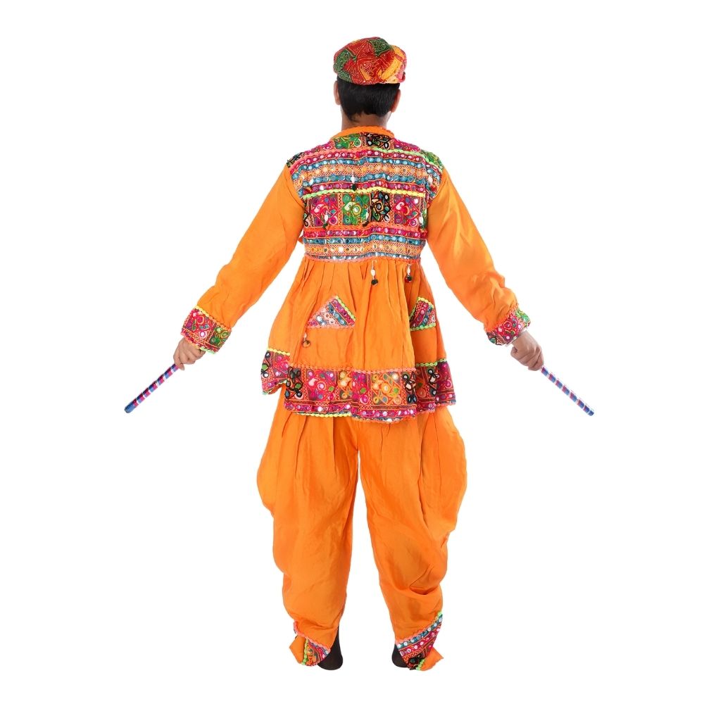 Gujarati Garba Dance Fancy Dress Costume Boys