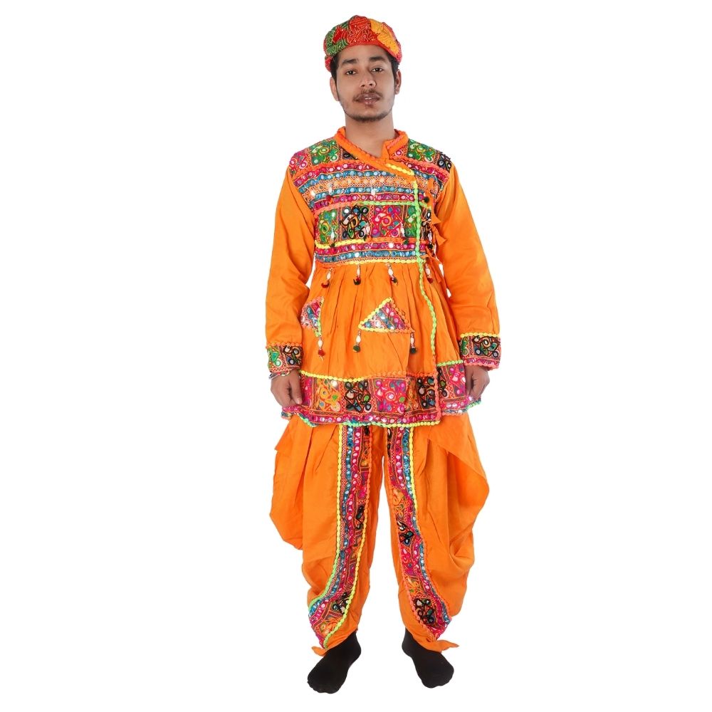 Gujarati Garba Dance Fancy Dress Costume Boys