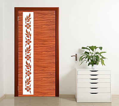 WPC Solid Jali Bathroom Doors DWBD008