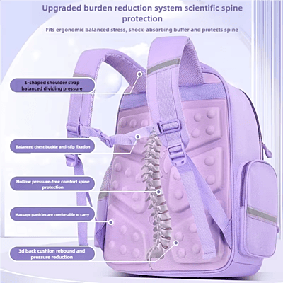 Multifunctional Unisex Large Capacity Children Super Lightweight School Bag Boys& Girls Backpack With Spine Protection Multifunctional Unisex Large Capacity Children Super Lightweight School Bag Boys& Girls Backpack With Spine Protection