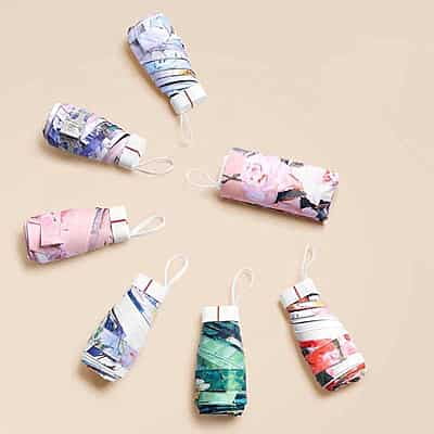 Top Quality UV Protection Sunshade Fold Umbrellas Portable Super Mini Mobile Size Pocket Umbrella
