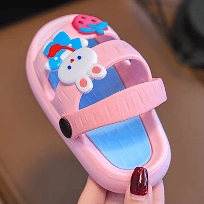 Boys' and Girls' Soft Sole Sandals Anti Slip Cartoon Cute Breathable Hole Shoes Cartoon Baby Sandals Flat Heels Boys' and Girls' Soft Sole Sandals Anti Slip Cartoon Cute Breathable Hole Shoes Cartoon Baby Sandals Flat Heels