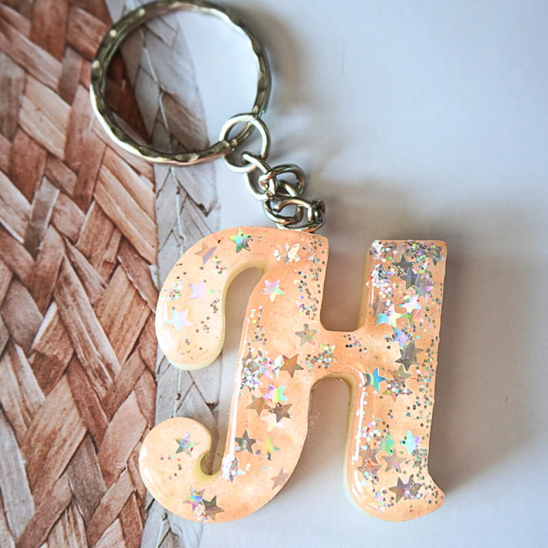 'H'GALLETA DE CREMA LETTER KEYCHAIN(LKI00001)