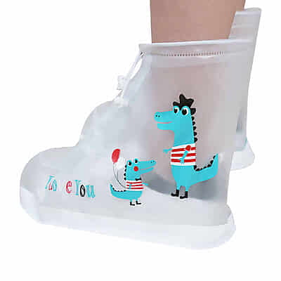 Rain shoes waterproof transparent rain boot warm pvc safety reusable wear-resistant Rain shoes waterproof transparent rain boot warm pvc safety reusable wear-resistant