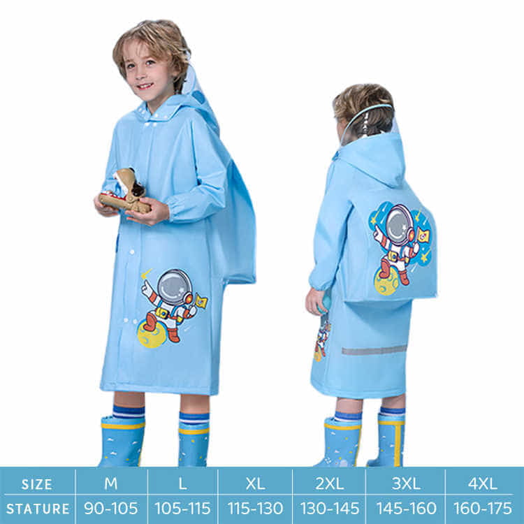 Imported Quality EVA  Cartoon Raincoat Outdoor Gear-for Hiking Climbing Travel Waterproof