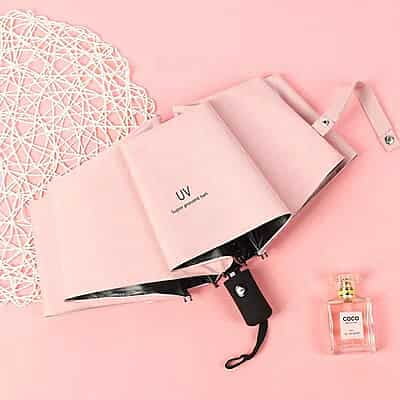 High Quality Umbrella Windproof 3 Fold Uv Block Souvenir Sunny  & Rain Umbrella