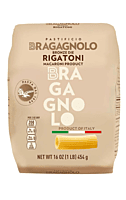 Pastificio Bragagnolo Mezze Rigatoni 500g Bronze Die Italian Wheat (Pack of 10)