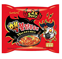 Samyang - 2X Hot Chicken Flavour Ramen, 140 gm (Pack of 1)